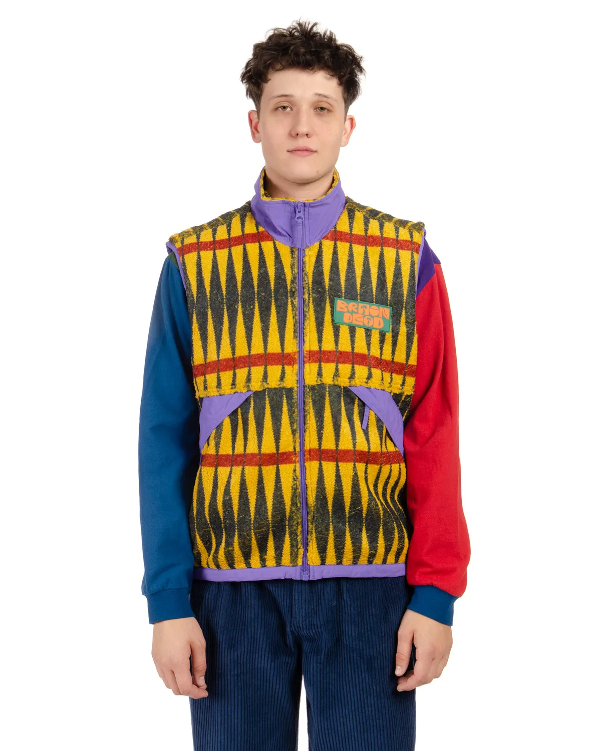 Configuration Sherpa Vest - Mustard Multi