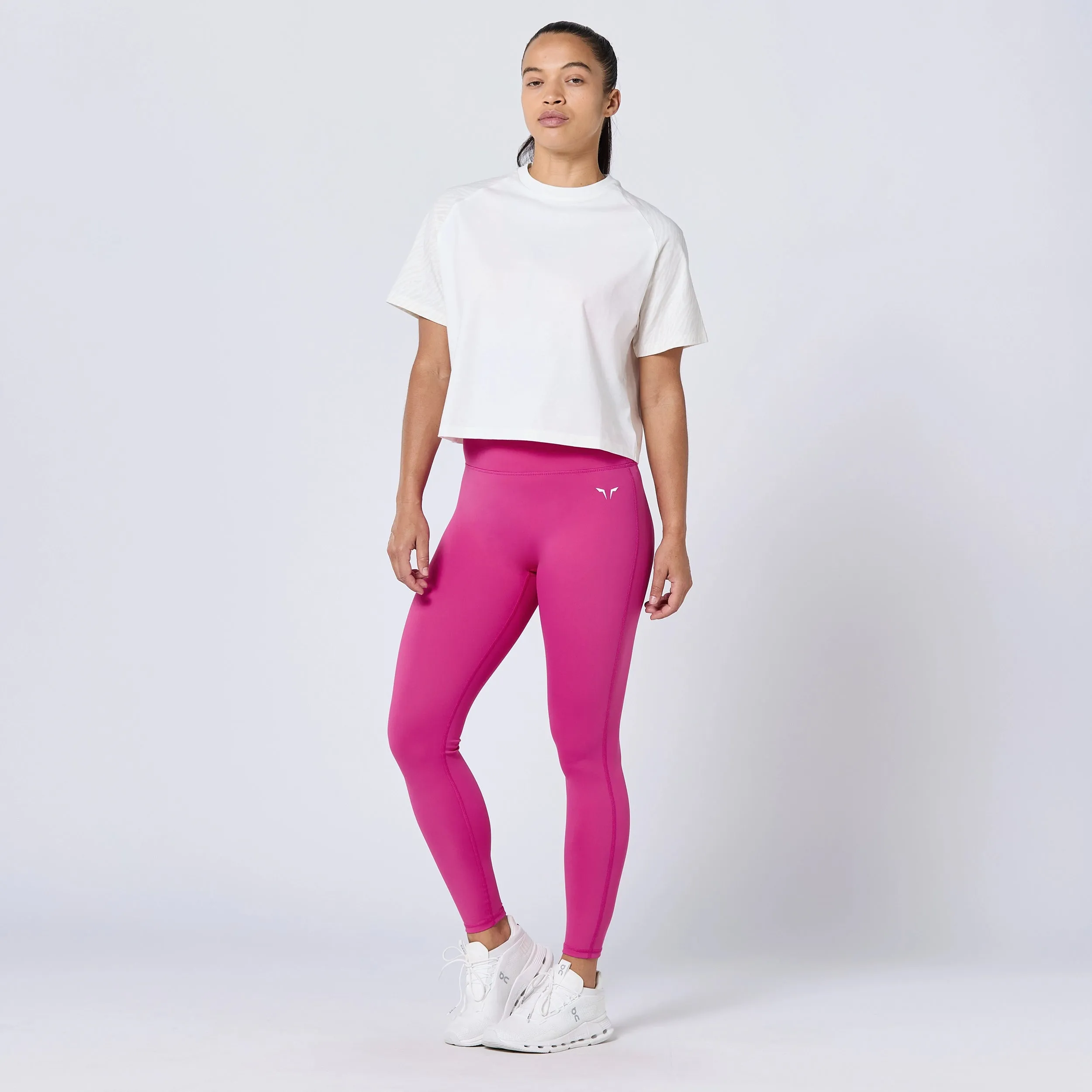 Core Oversized Tee - Pearl White
