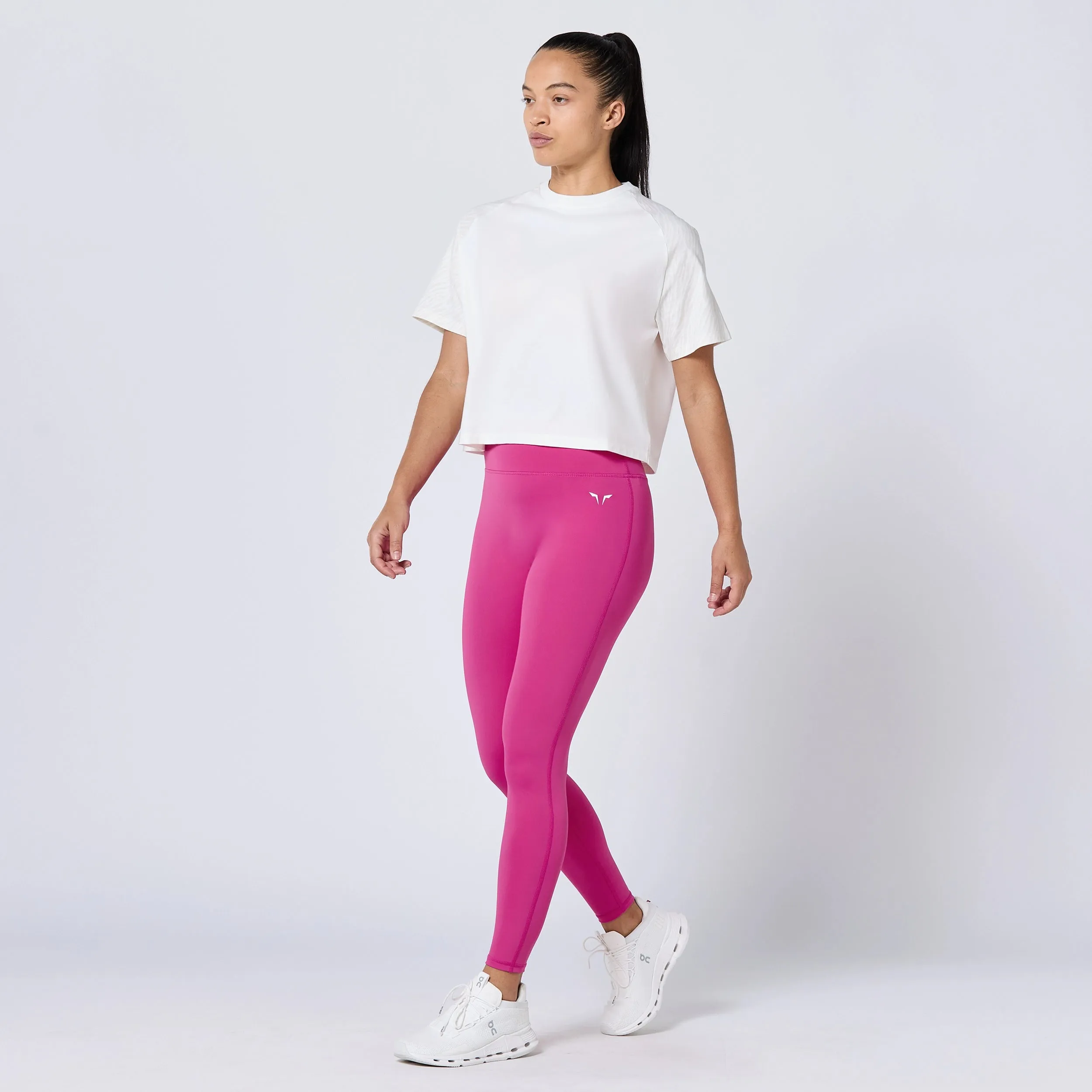 Core Oversized Tee - Pearl White