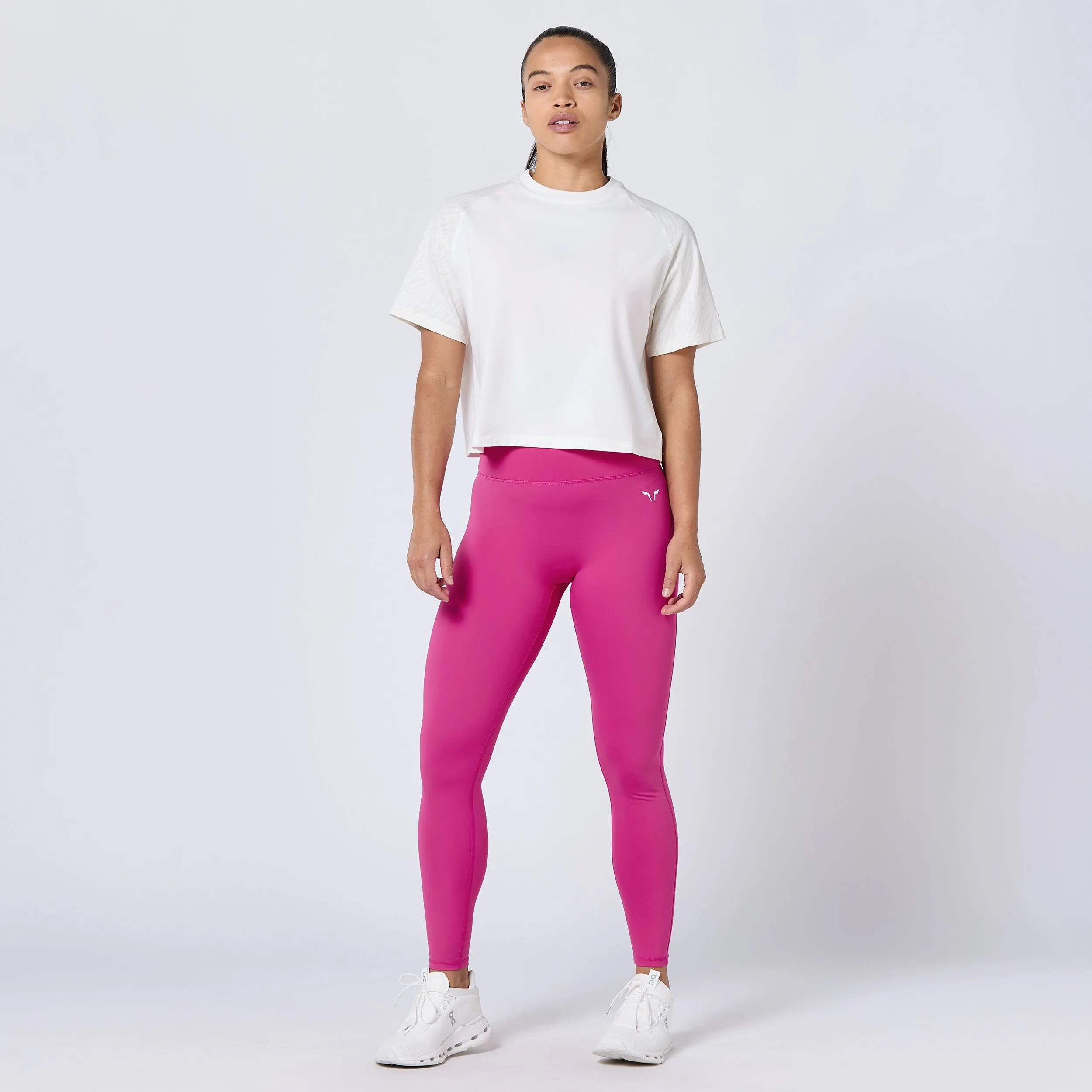 Core Oversized Tee - Pearl White