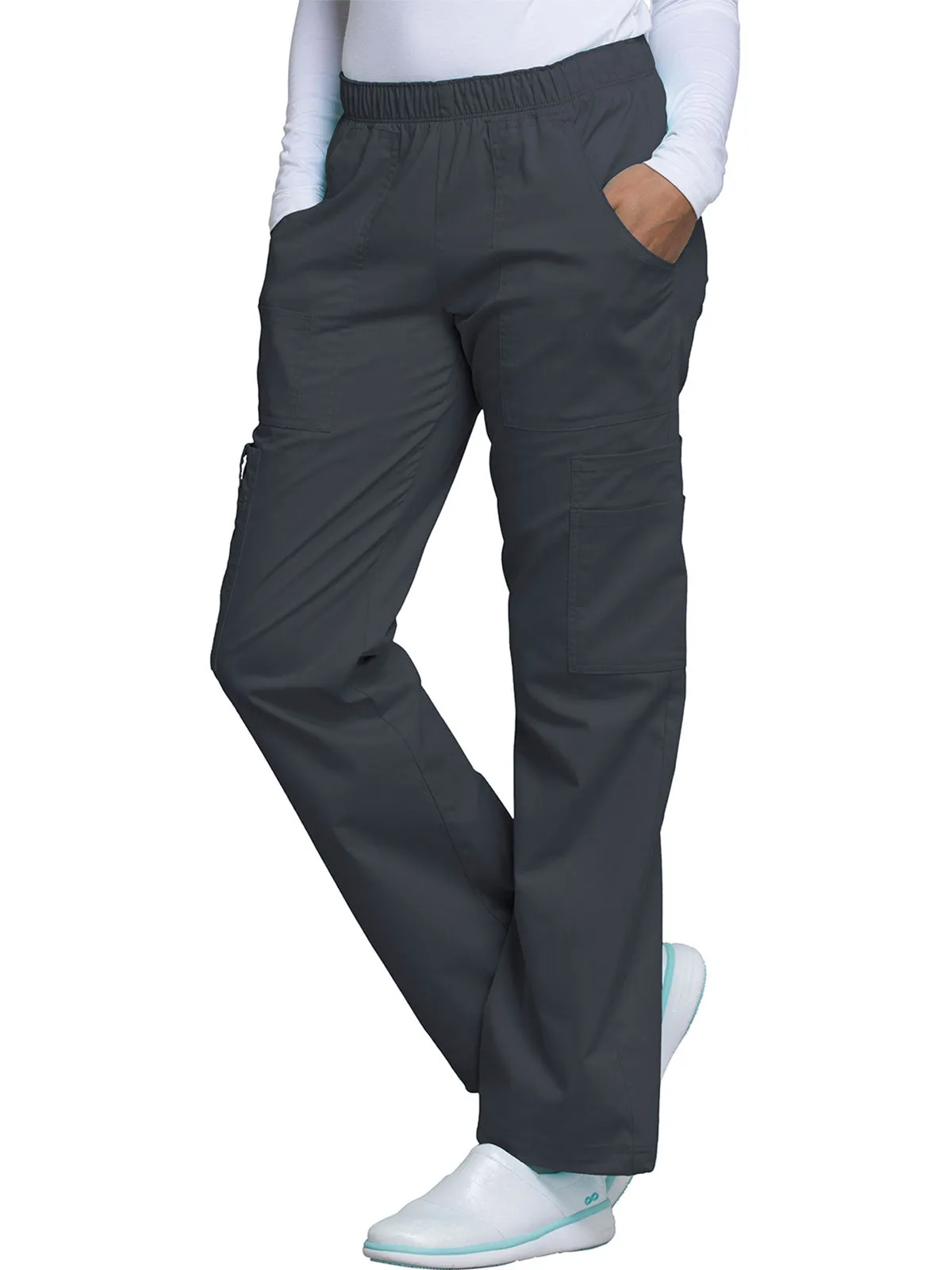 Core Stretch - Women's Mid Rise Pull-On Cargo Pant