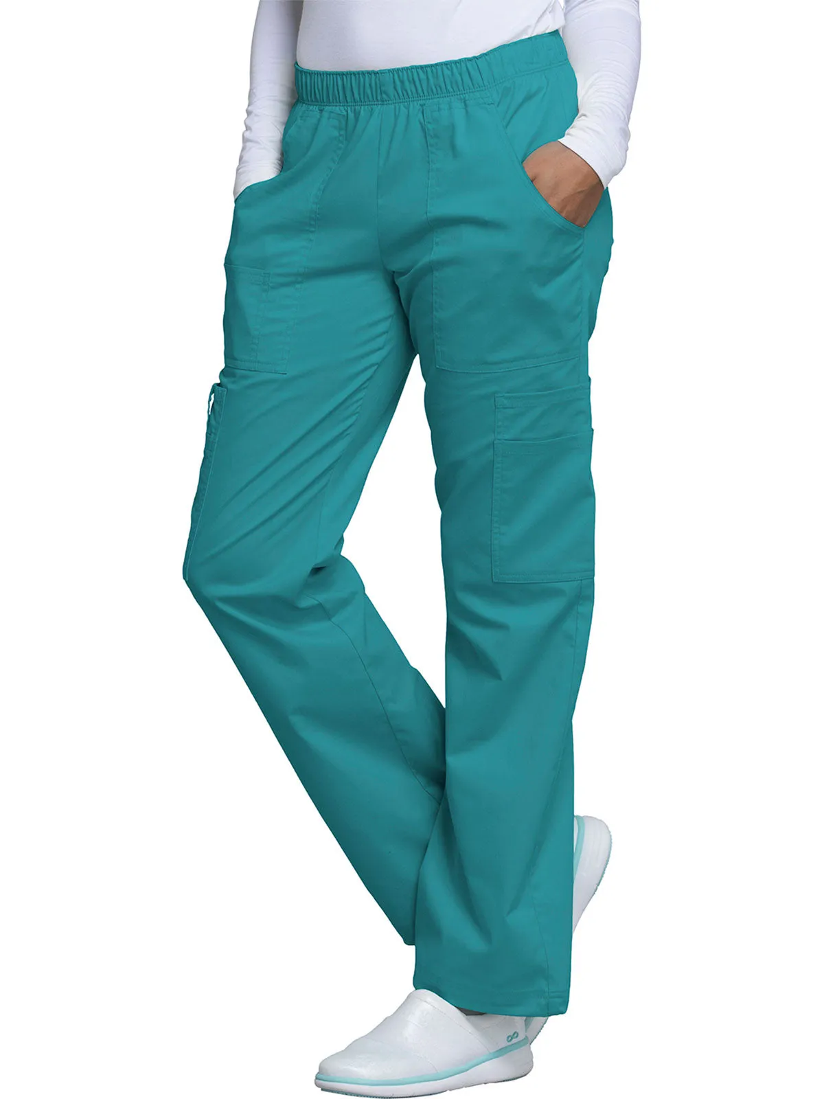 Core Stretch - Women's Mid Rise Pull-On Cargo Pant