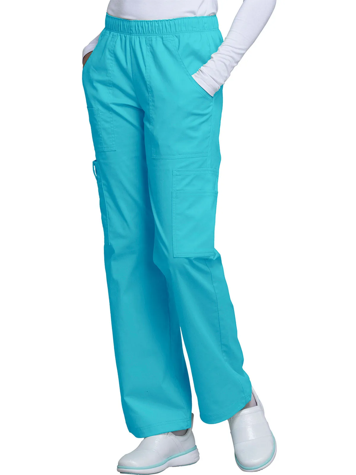 Core Stretch - Women's Mid Rise Pull-On Cargo Pant