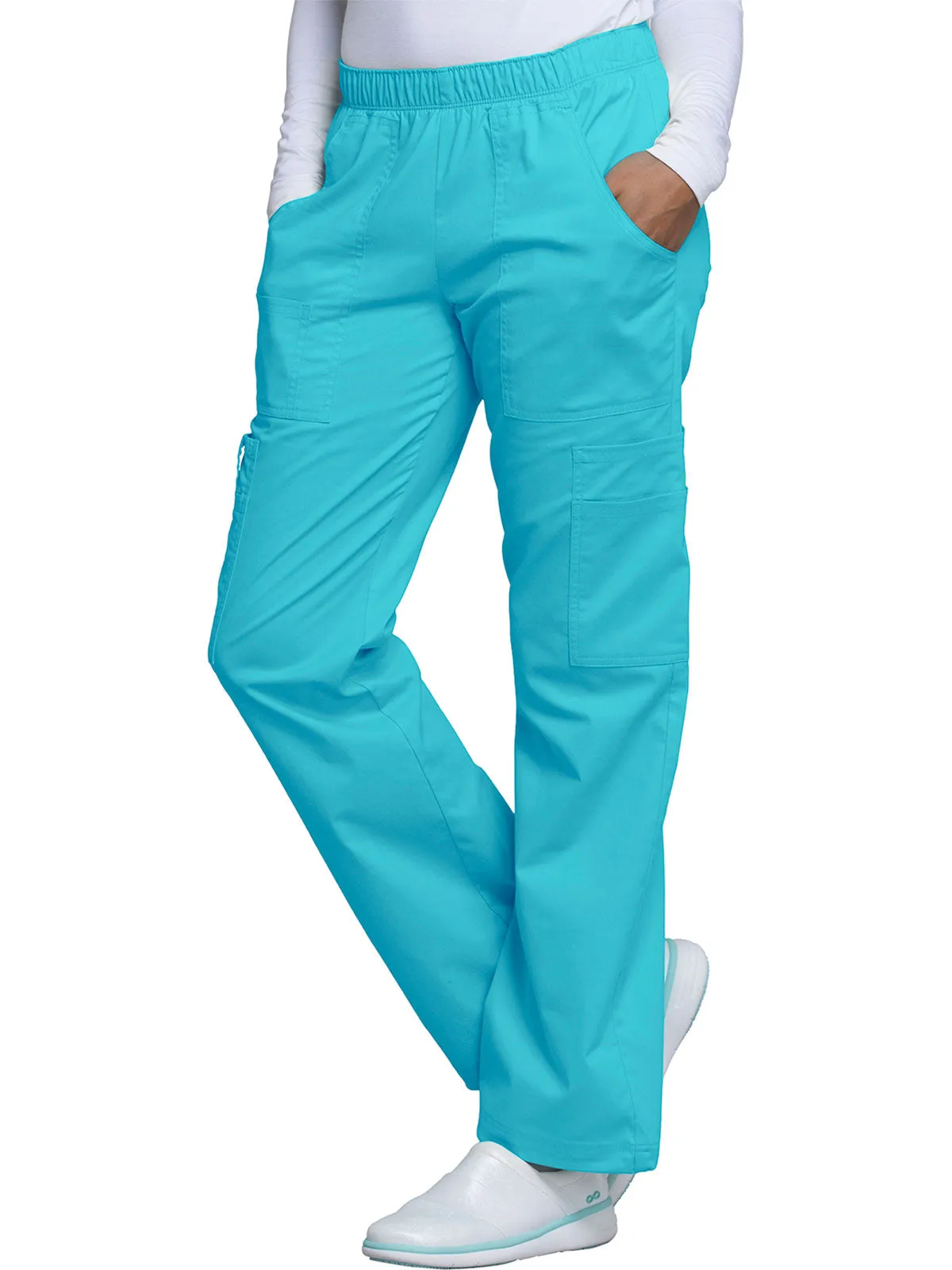 Core Stretch - Women's Mid Rise Pull-On Cargo Pant