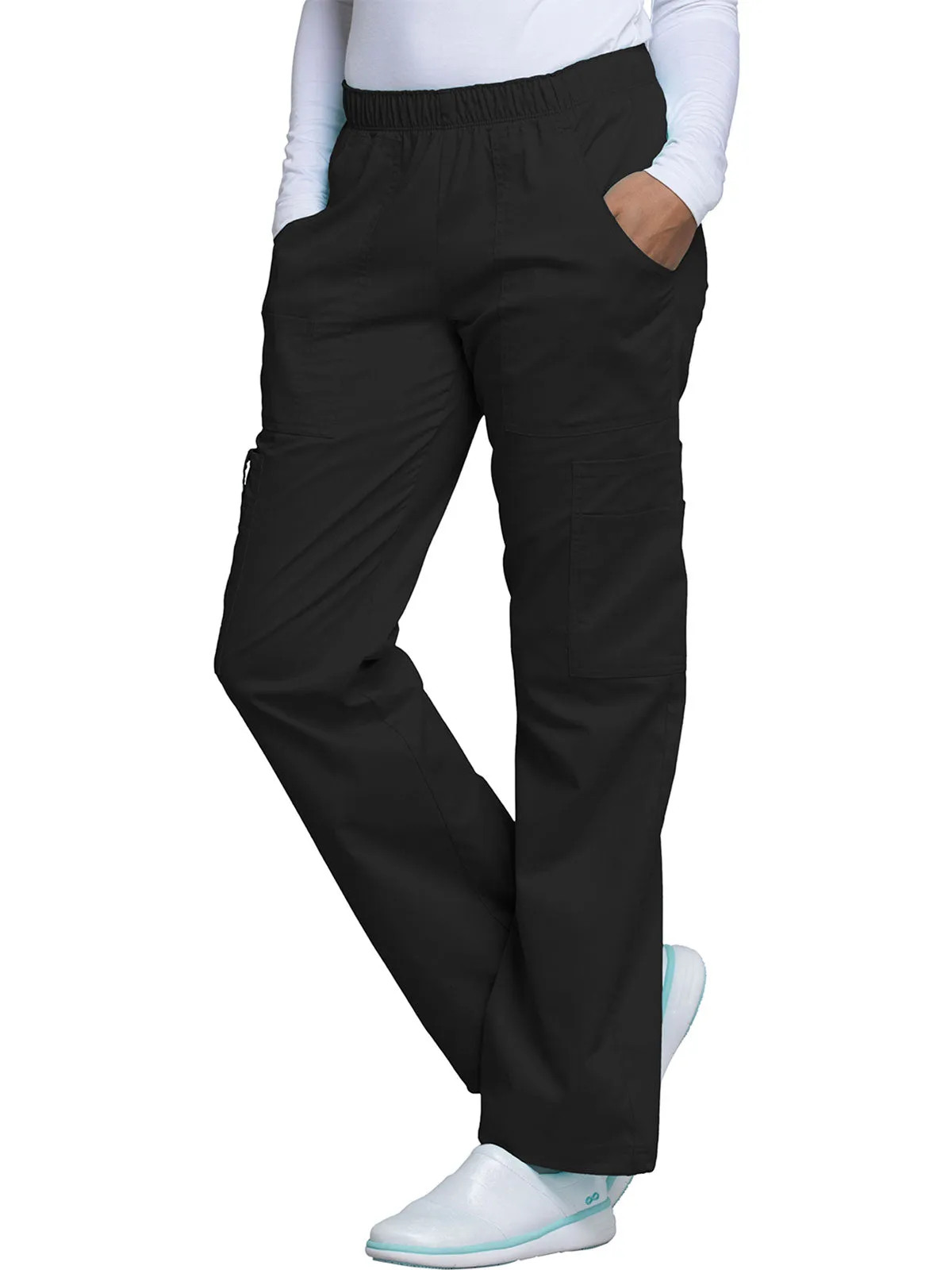 Core Stretch - Women's Mid Rise Pull-On Cargo Pant