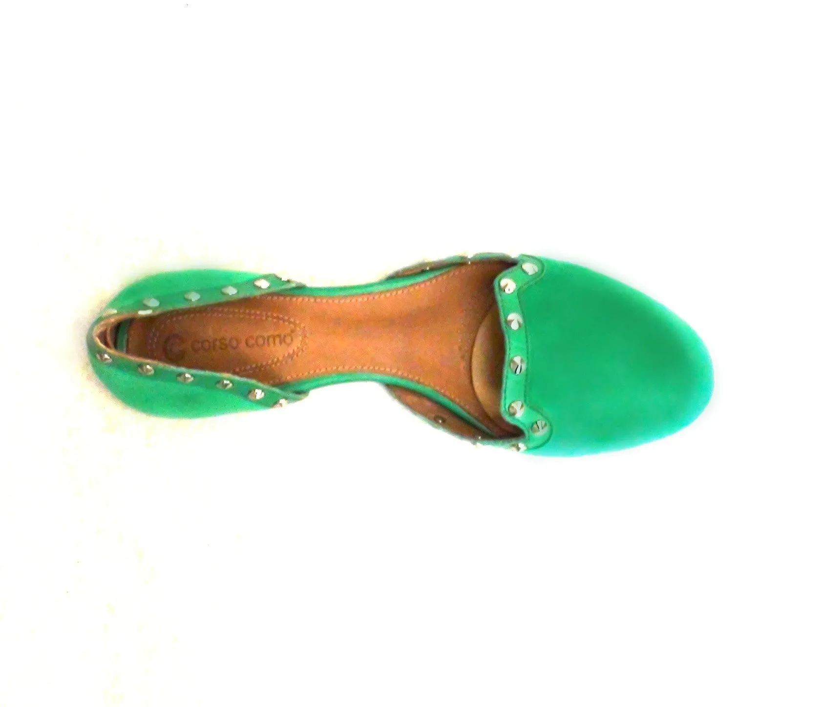 Corso Como Regal Green Suede