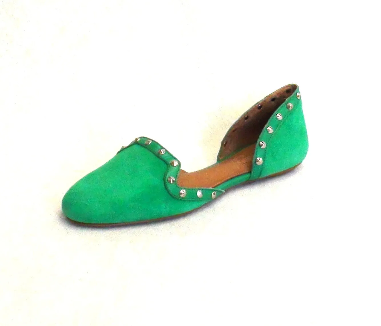 Corso Como Regal Green Suede
