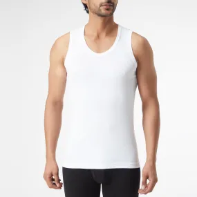 Cotton Solid Mens Vest
