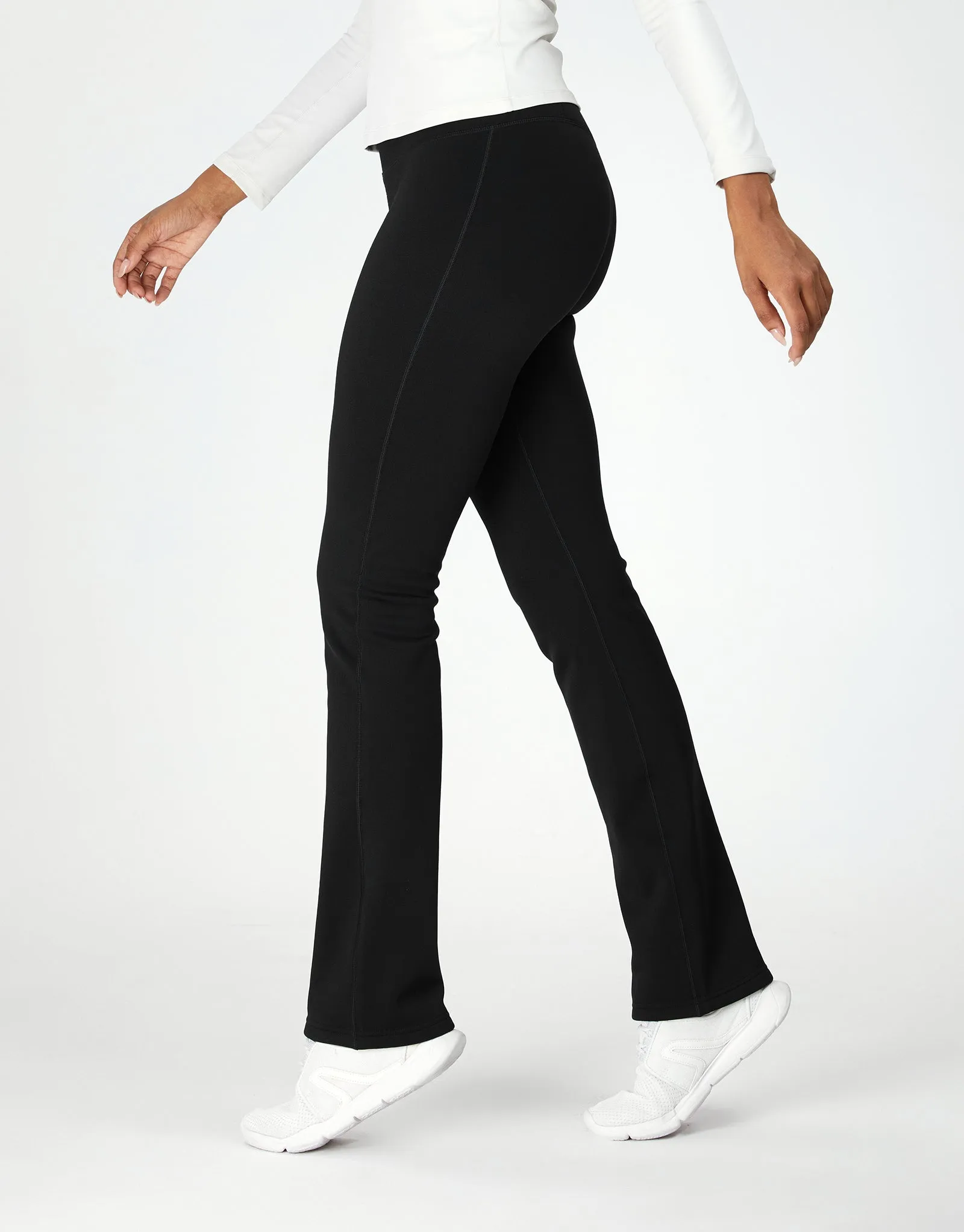 CozyWarmth Fleece Lined Flare Leggings