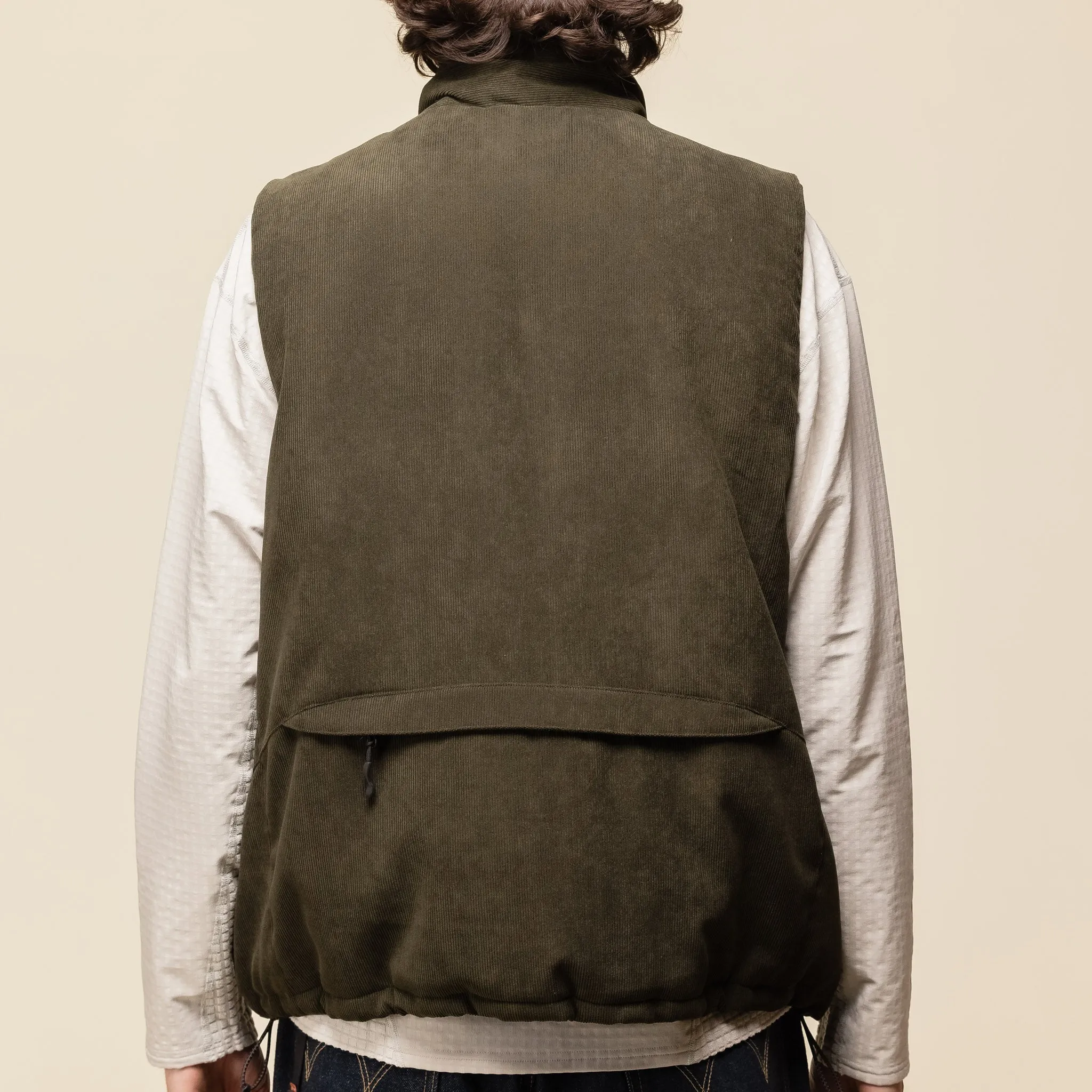 DEMARCOLAB - Active Cord Vest - Olive