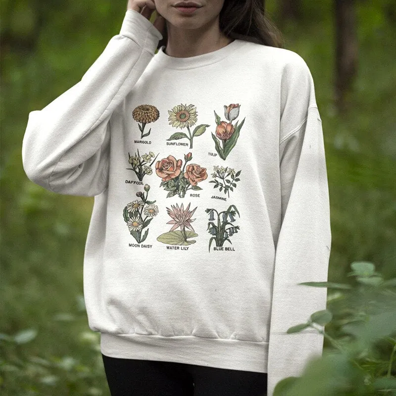 Floral Graphic Hoodie