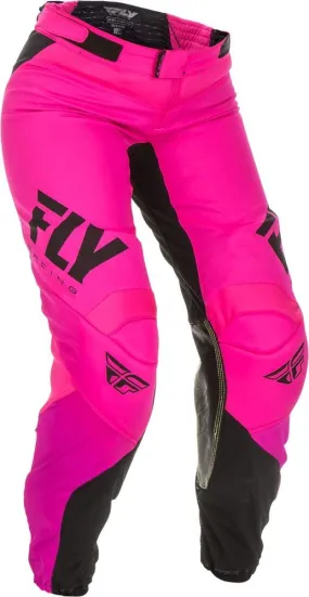 Womens Fly Racing Lite Motocross Pants - Pink/Black (Optimized for Performance and Style)
