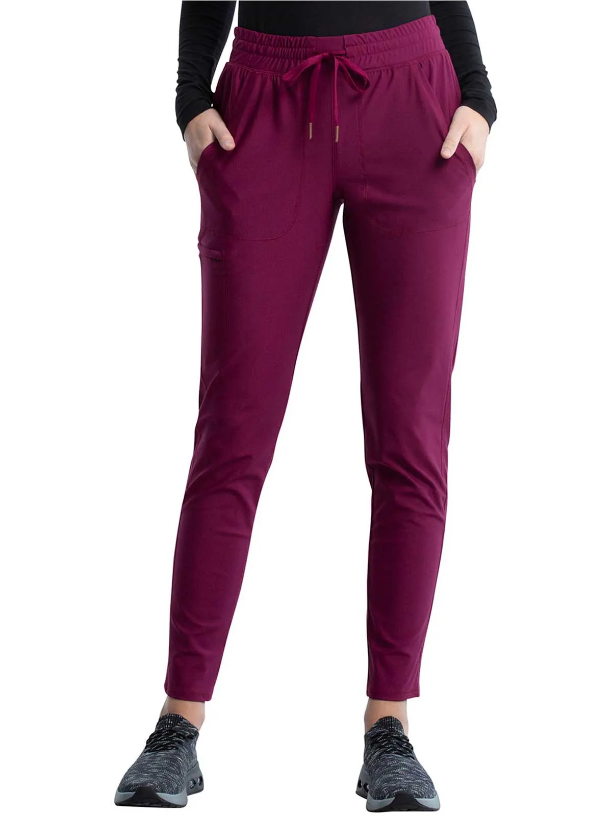 Form - Women's Mid Rise Tapered Leg Drawstring Pant