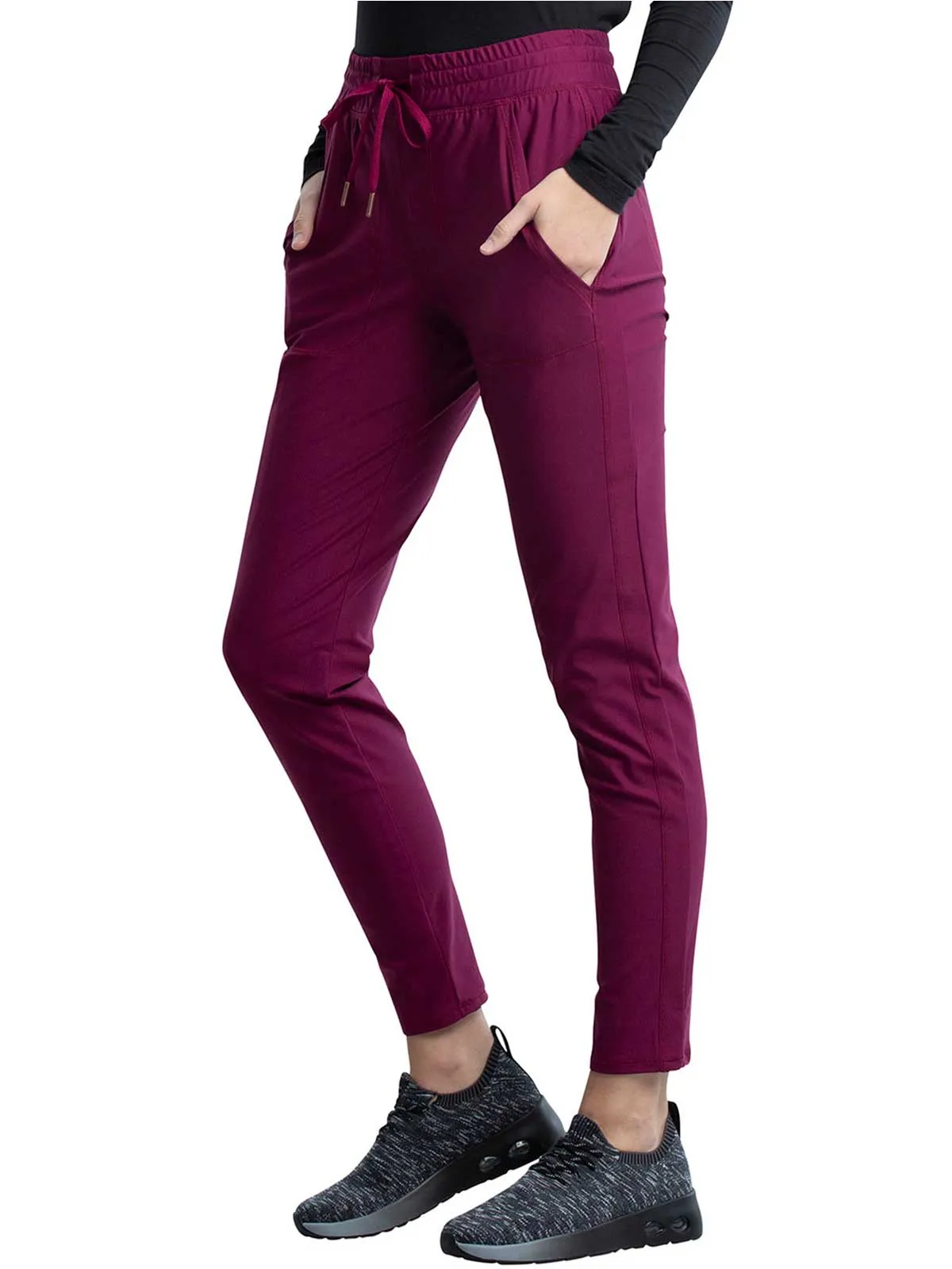 Form - Women's Mid Rise Tapered Leg Drawstring Pant