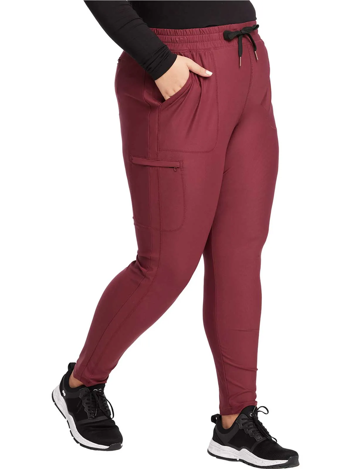 Form - Women's Mid Rise Tapered Leg Drawstring Pant
