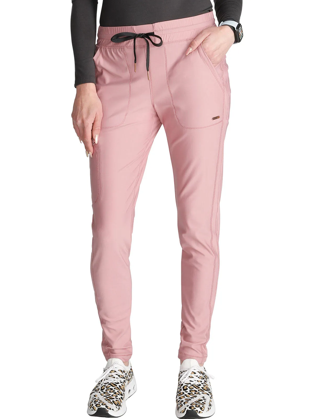Form - Women's Mid Rise Tapered Leg Drawstring Pant