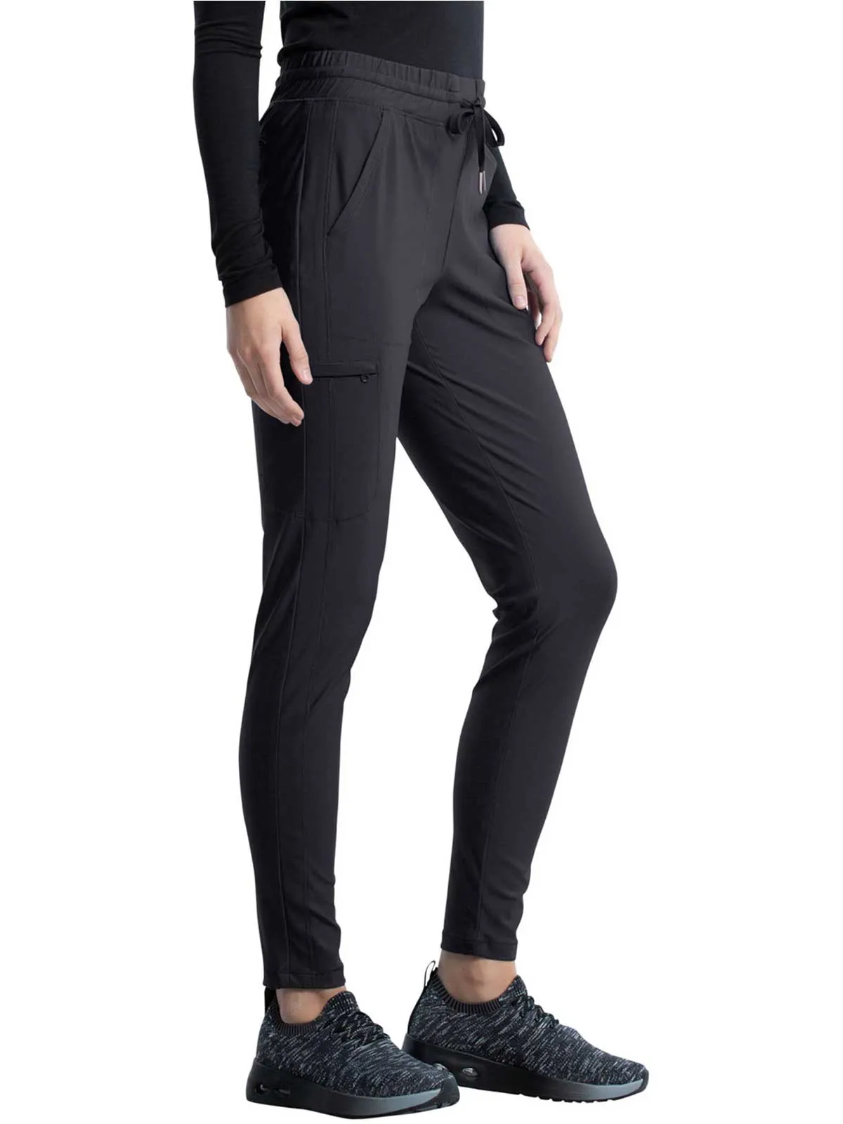 Form - Women's Mid Rise Tapered Leg Drawstring Pant