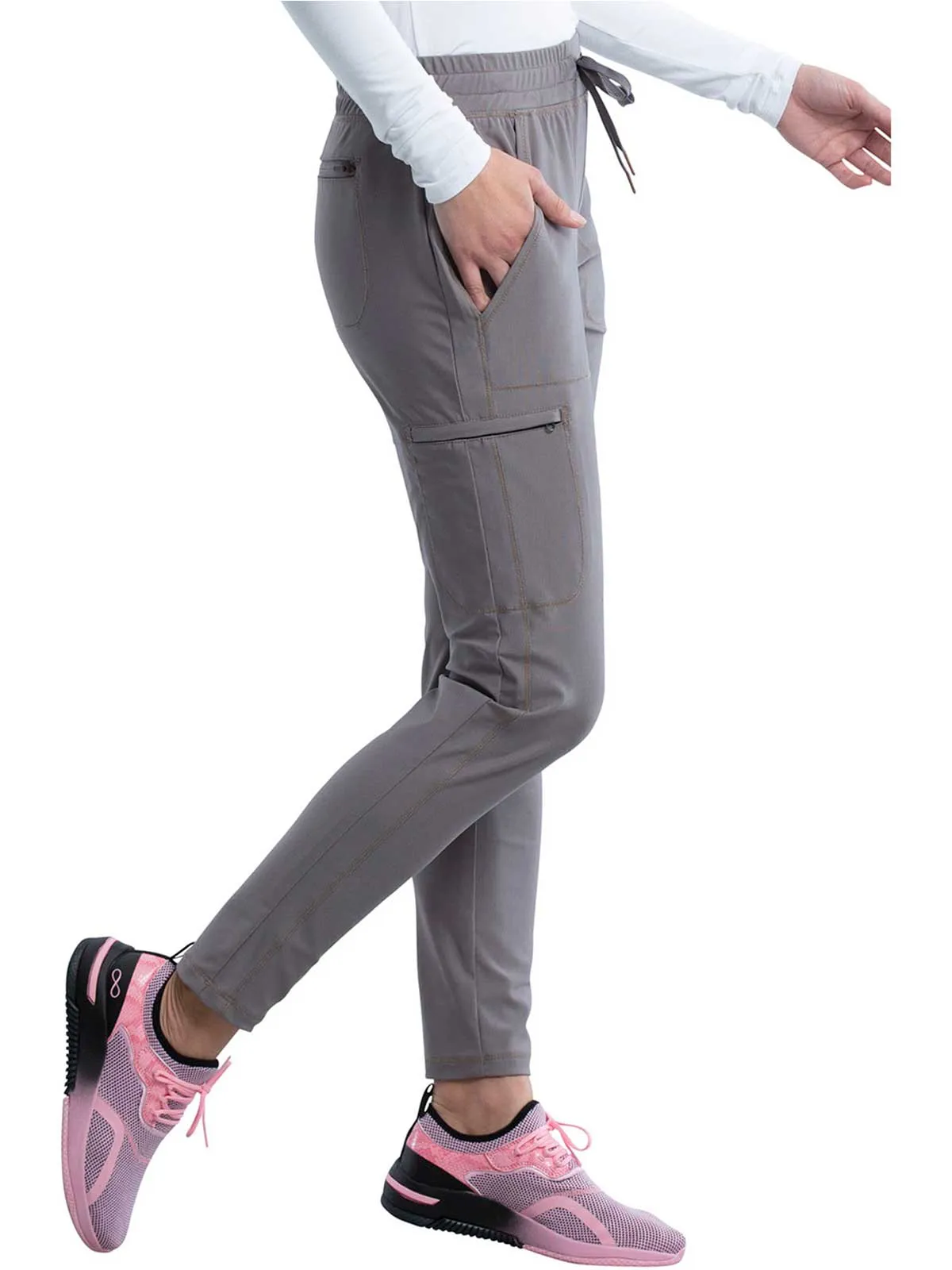 Form - Women's Mid Rise Tapered Leg Drawstring Pant