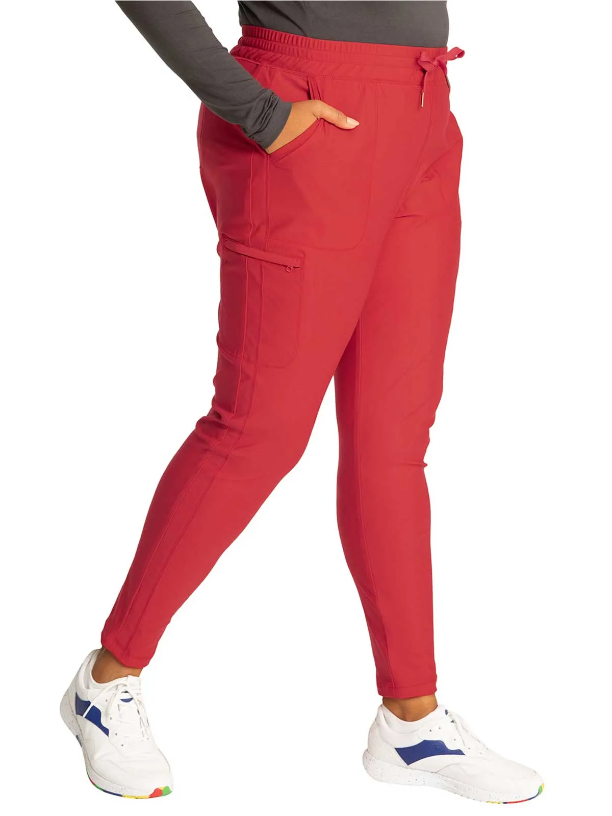 Form - Women's Mid Rise Tapered Leg Drawstring Pant