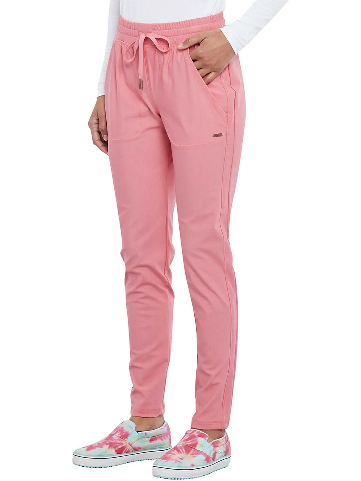 Form - Women's Mid Rise Tapered Leg Drawstring Pant