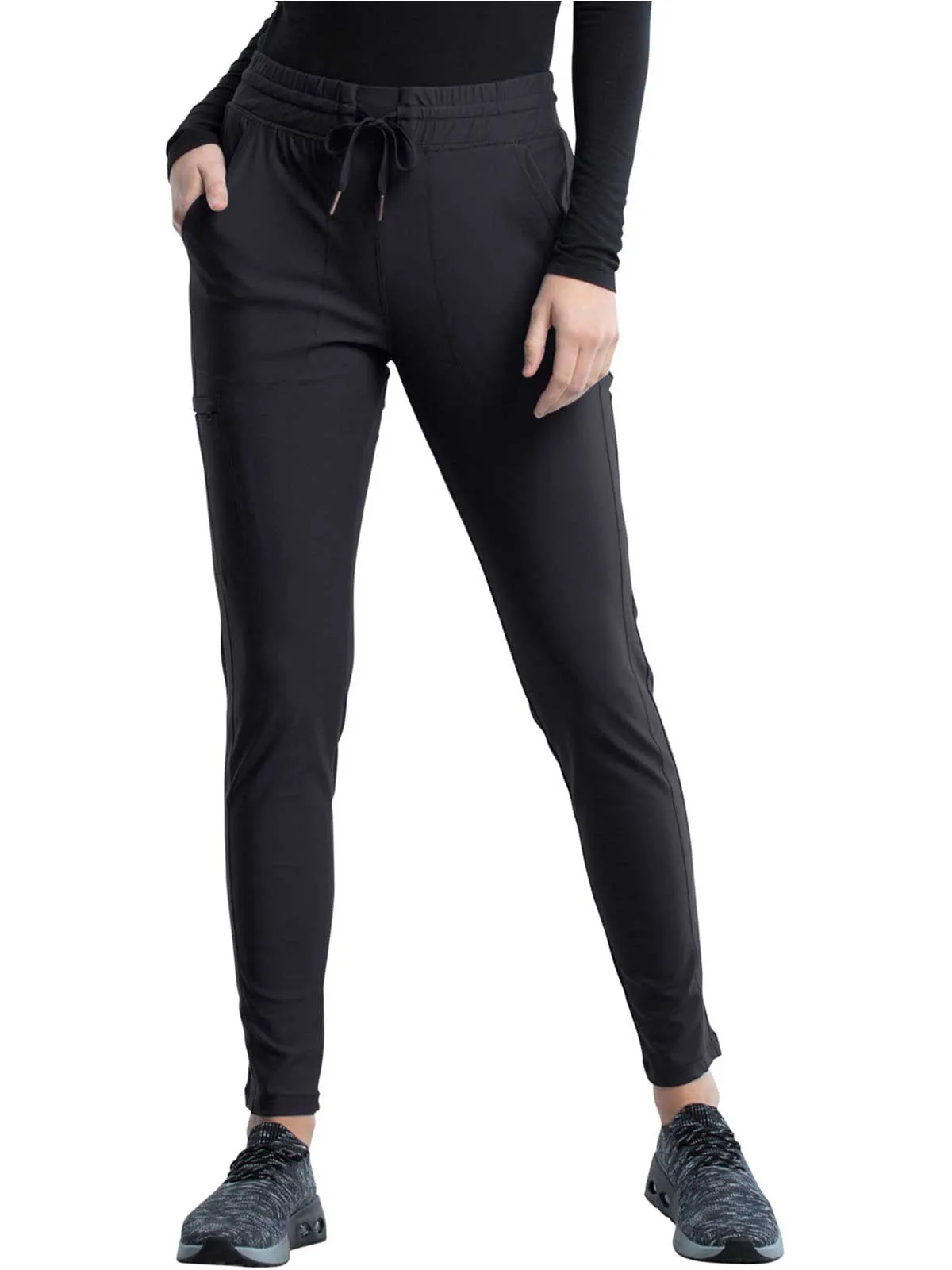 Form - Women's Mid Rise Tapered Leg Drawstring Pant