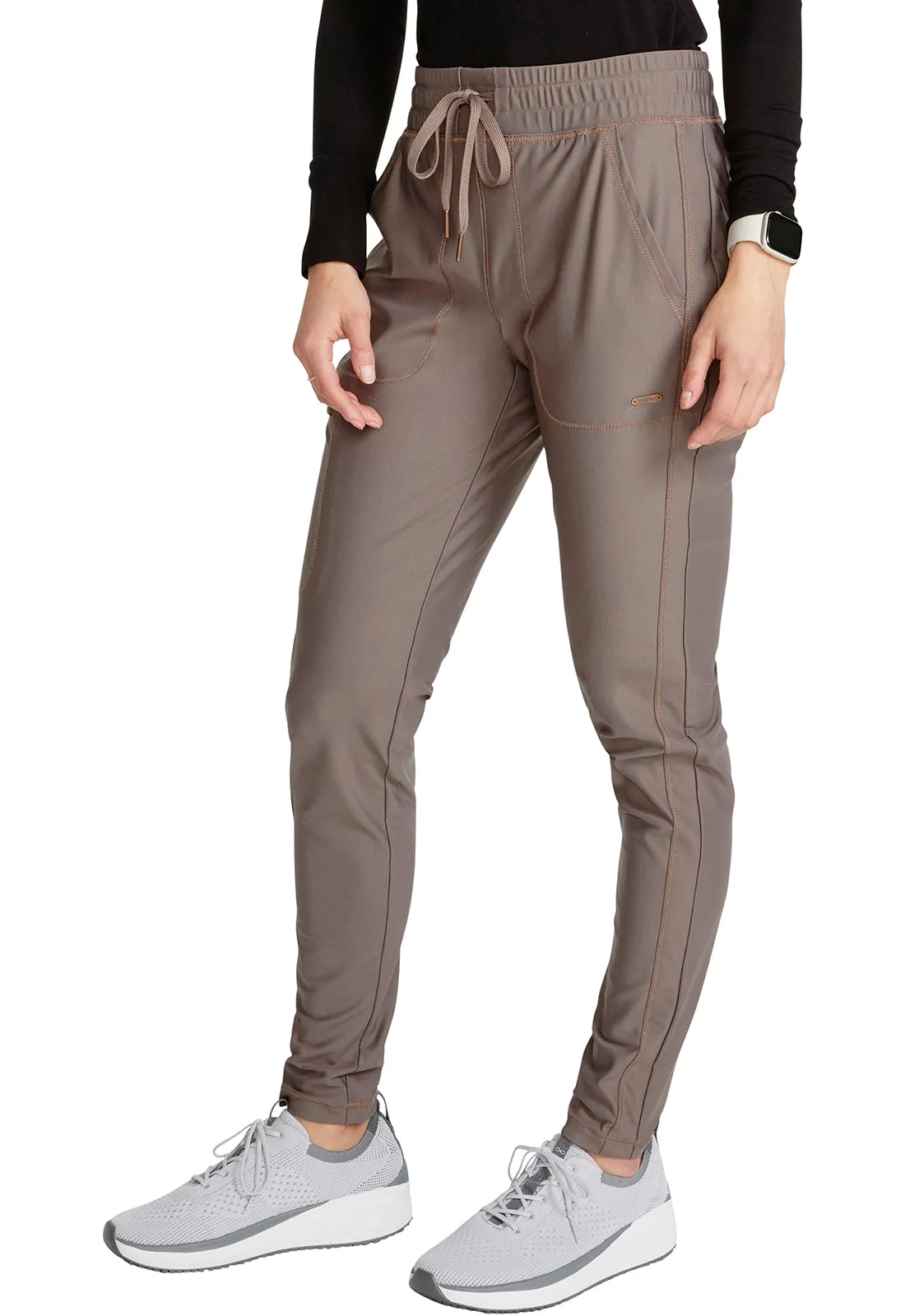 Form - Women's Mid Rise Tapered Leg Drawstring Pant