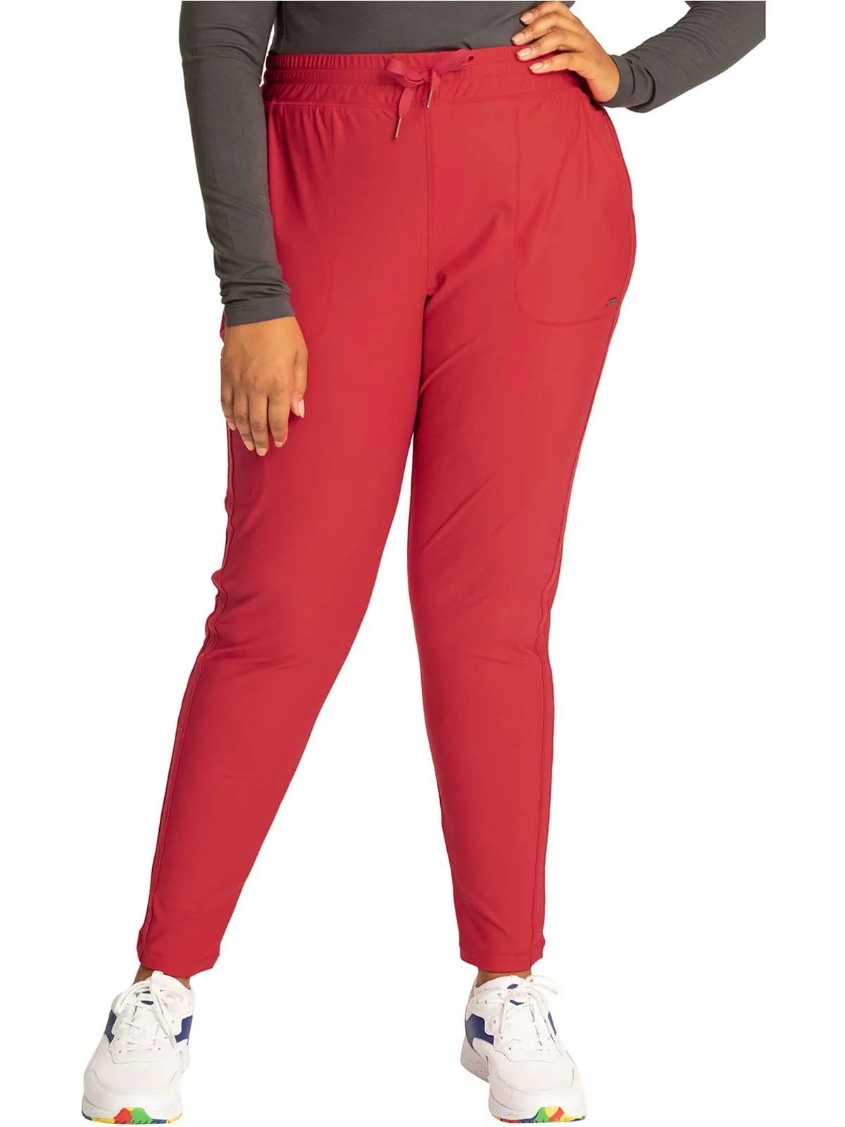 Form - Women's Mid Rise Tapered Leg Drawstring Pant