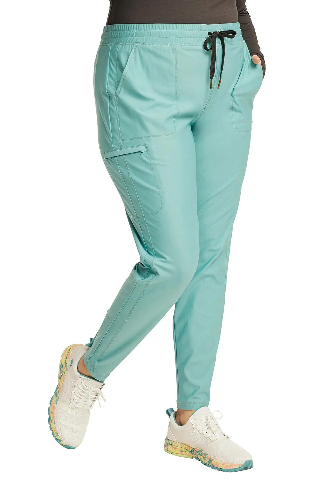 Form - Women's Mid Rise Tapered Leg Drawstring Pant