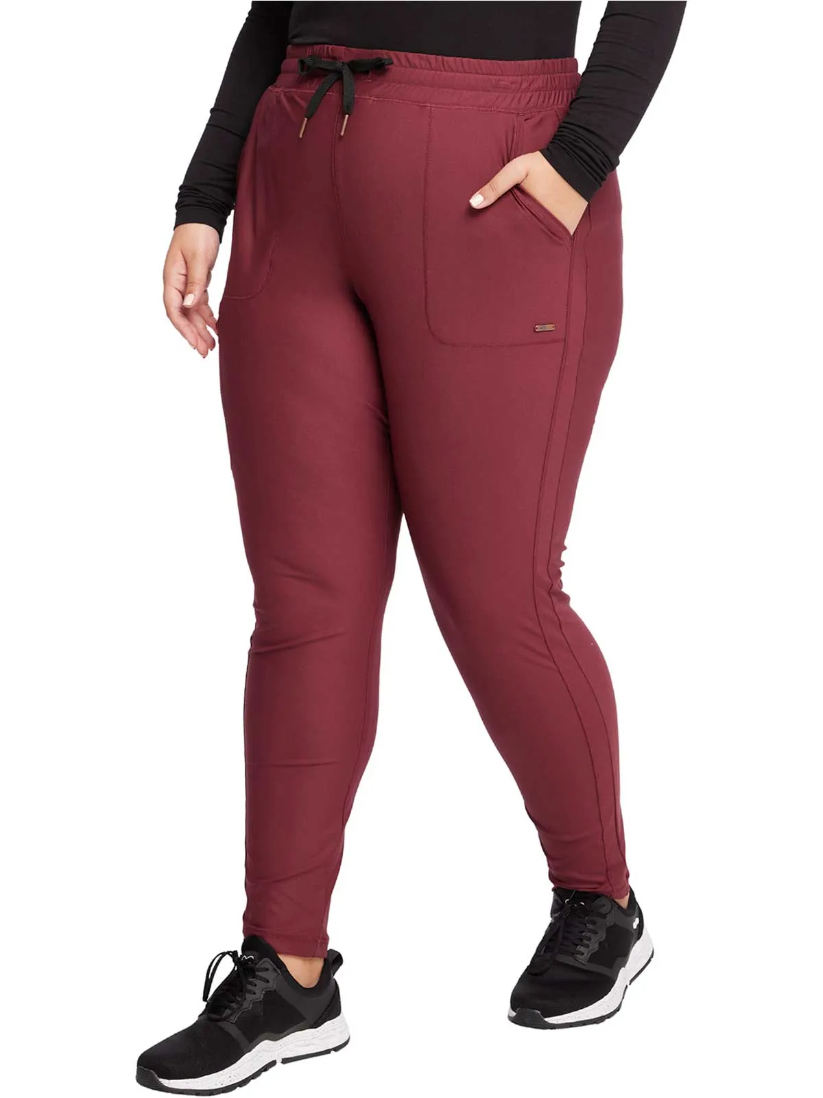Form - Women's Mid Rise Tapered Leg Drawstring Pant