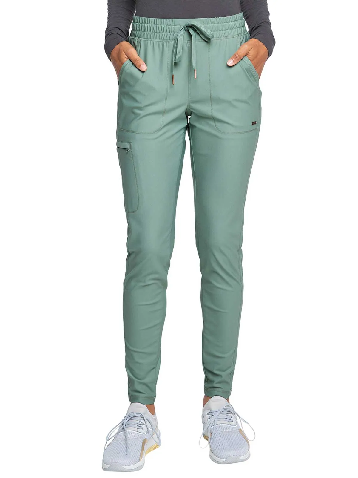 Form - Women's Mid Rise Tapered Leg Drawstring Pant