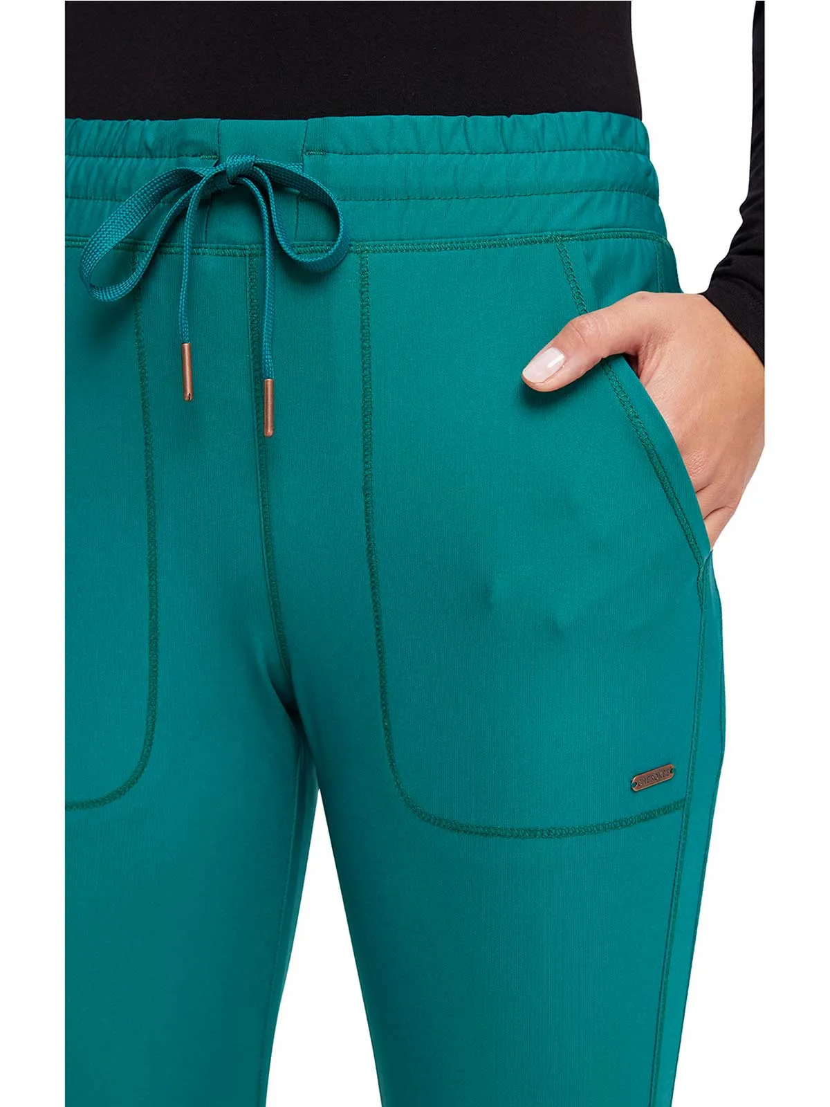 Form - Women's Mid Rise Tapered Leg Drawstring Pant