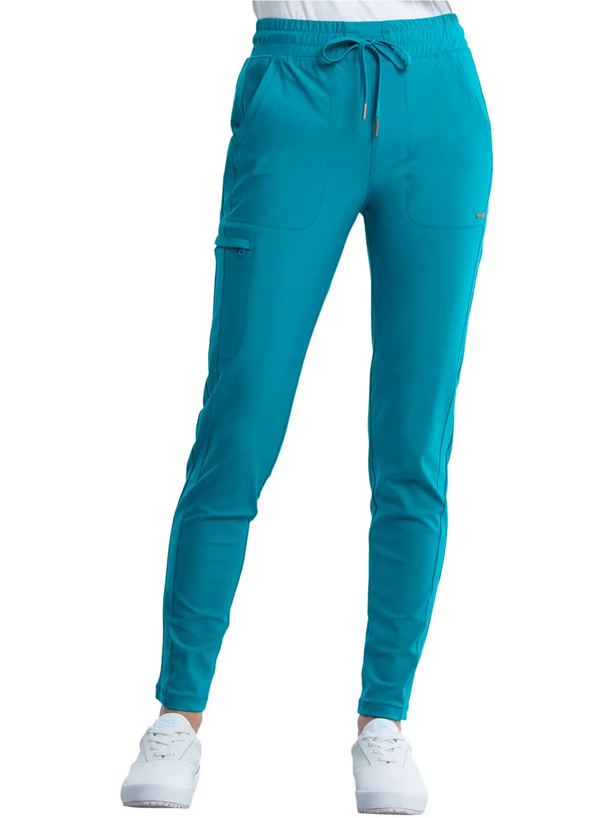 Form - Women's Mid Rise Tapered Leg Drawstring Pant