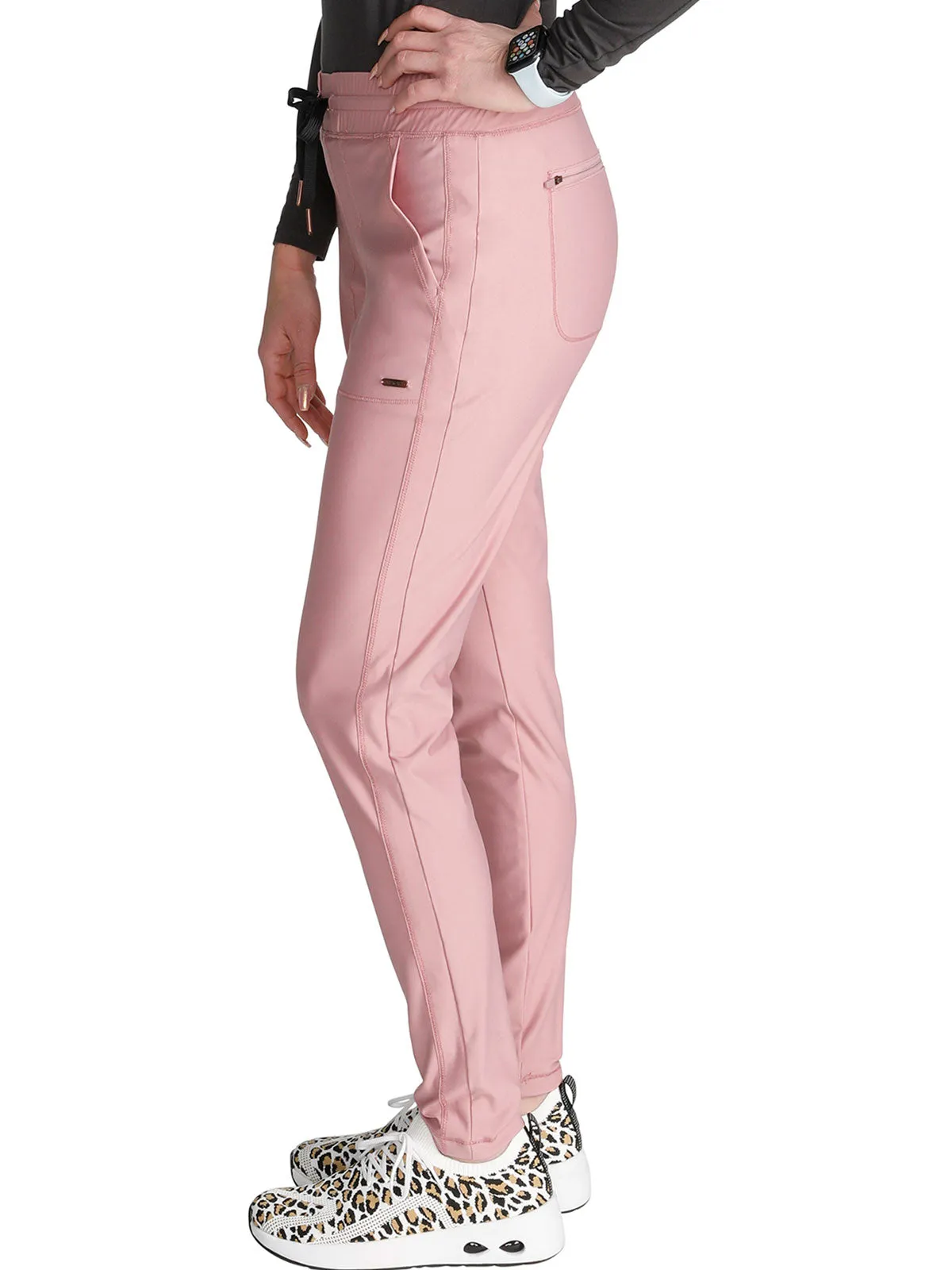 Form - Women's Mid Rise Tapered Leg Drawstring Pant