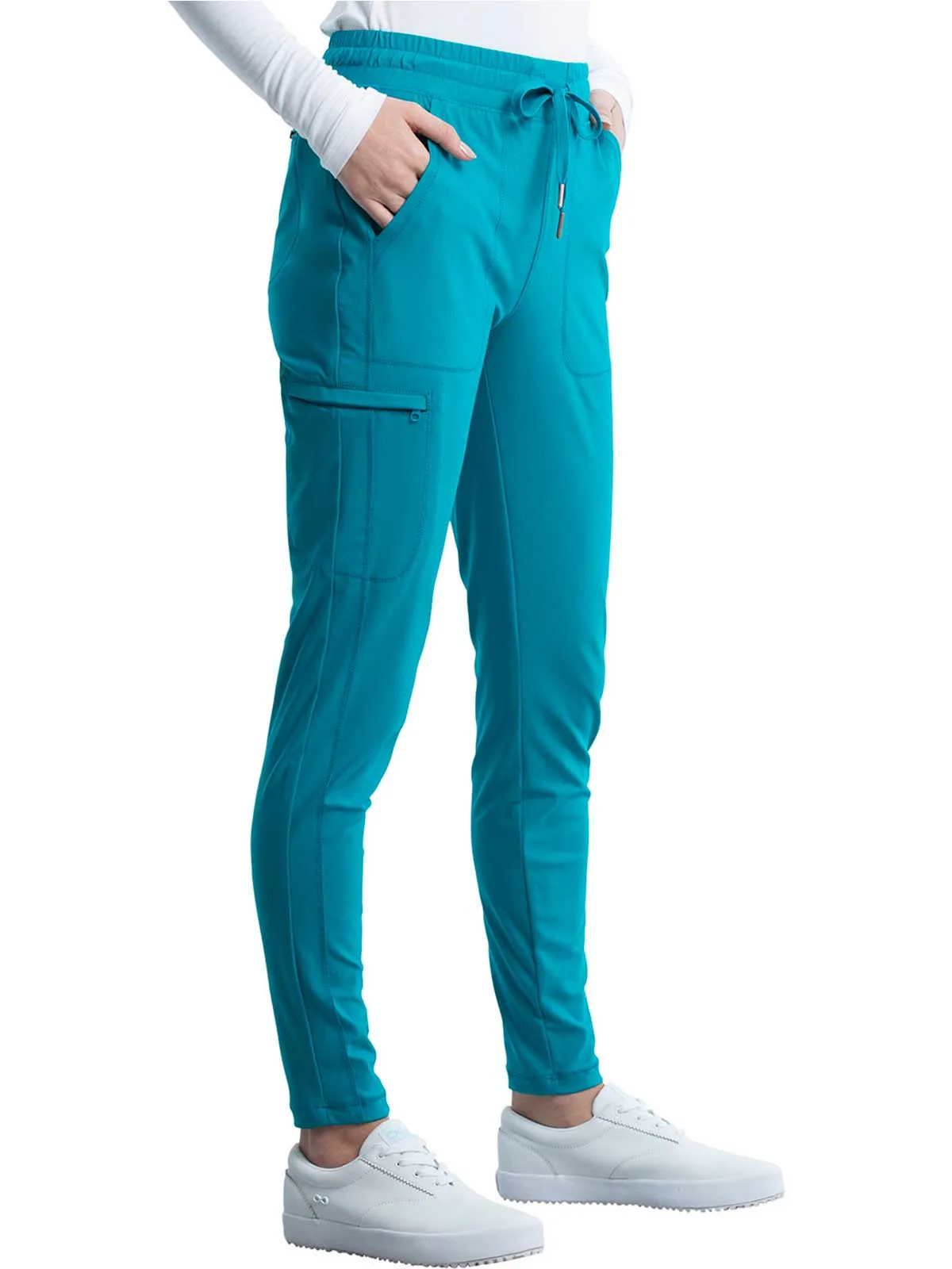 Form - Women's Mid Rise Tapered Leg Drawstring Pant