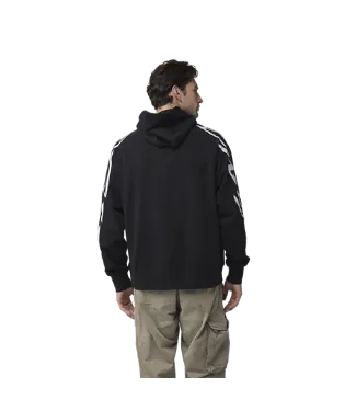 Fox Mens Black Energy Face Oversized Fleece PO Hoodie