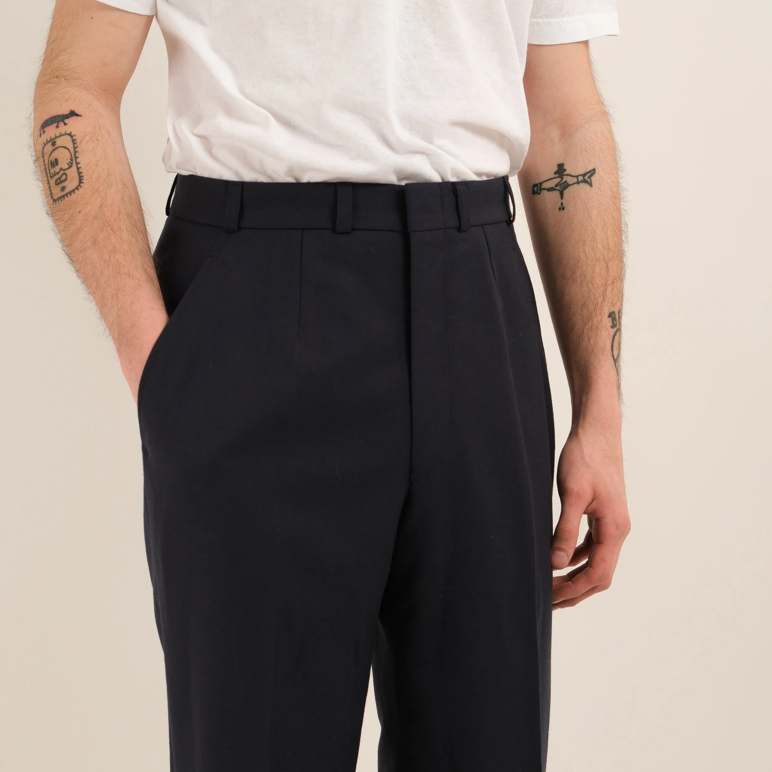 GERMAN NAVY TAILOR PANTS