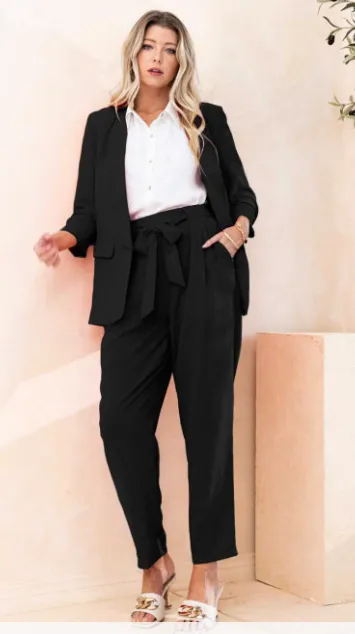 Ginny Tie Waist Pants (2 colors)