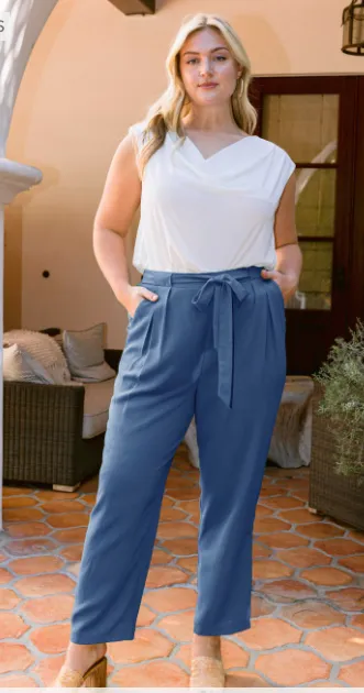 Ginny Tie Waist Pants (2 colors)