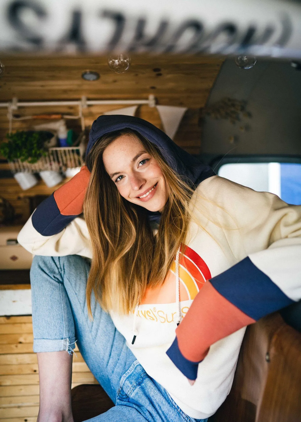 Hoodie TÜÜTJE PearledIvory