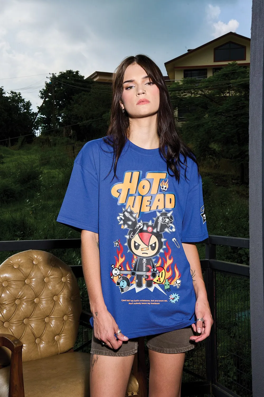 Hot Head Oversized T-shirt