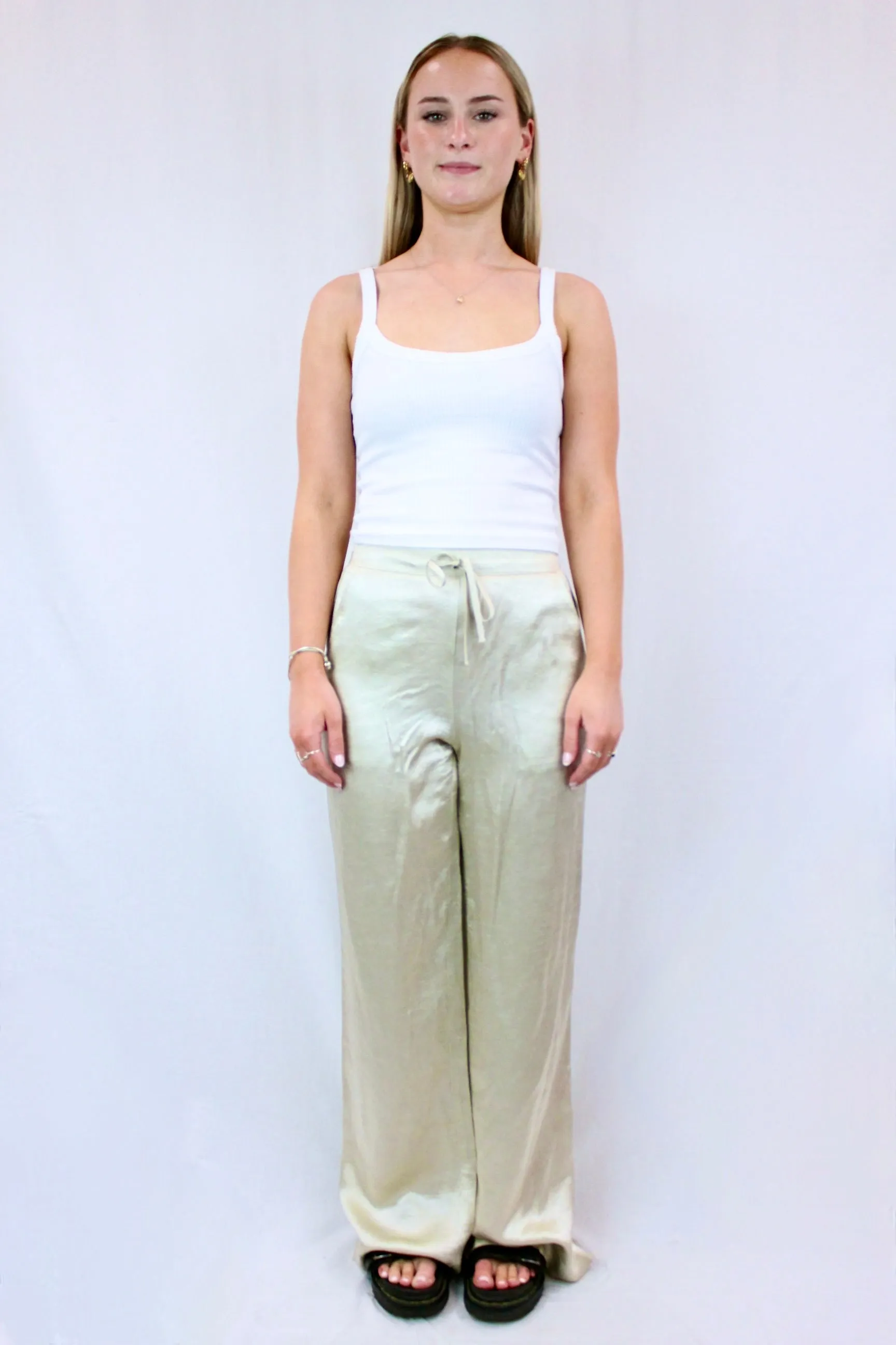 IDAE - Crinkle Satin Pants