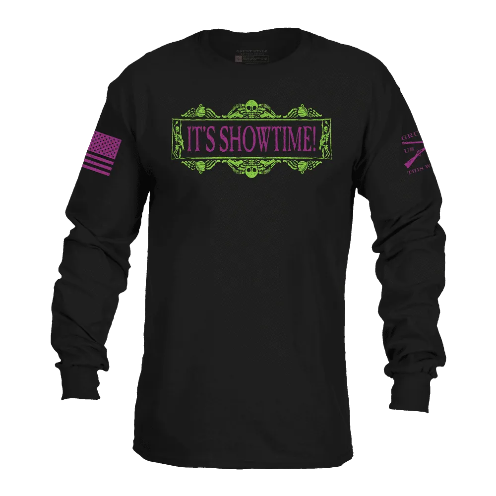 It's Showtime Long Sleeve - Black