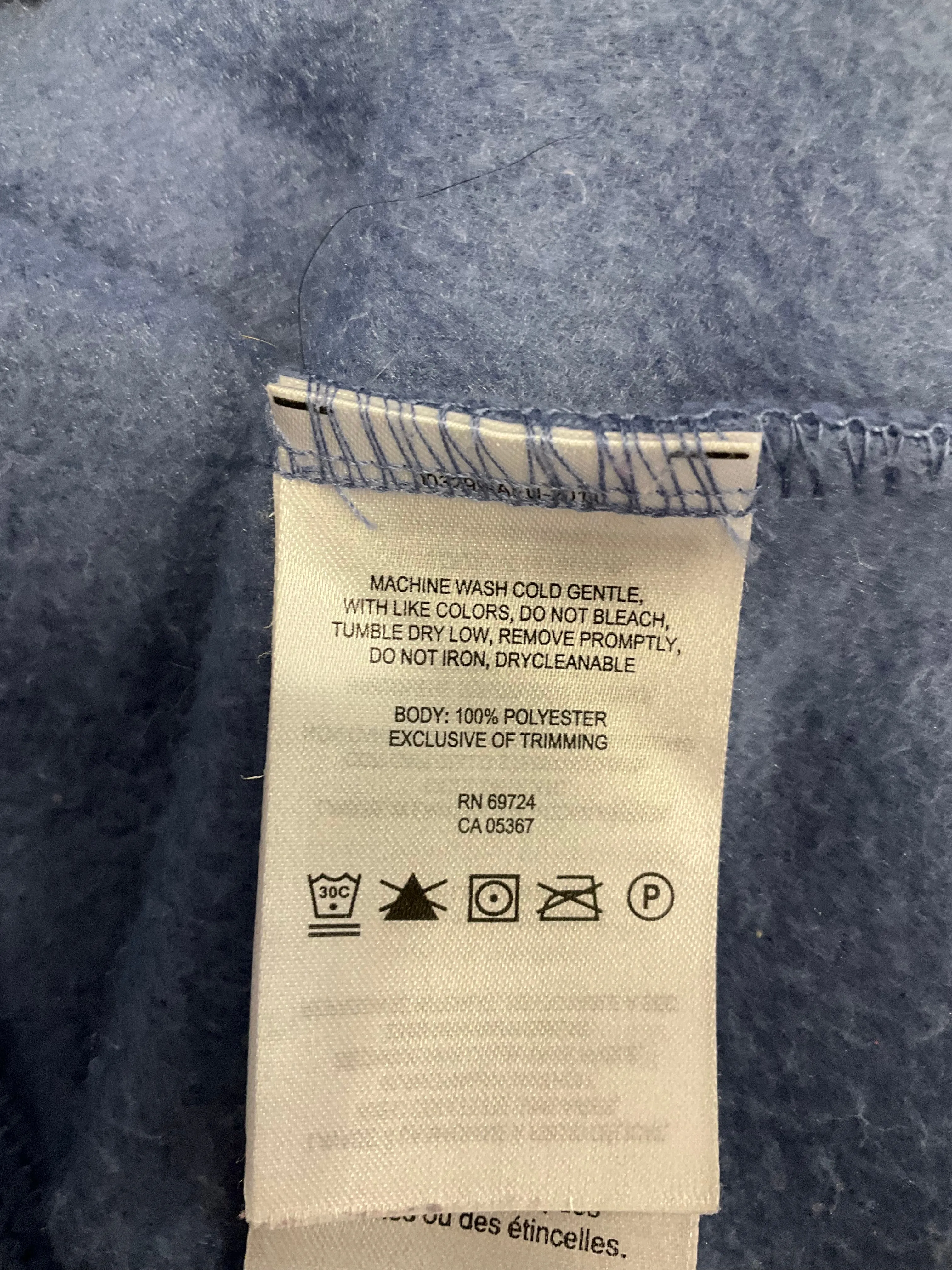 Jacket Fleece By Columbia In Blue, Size: 2x
