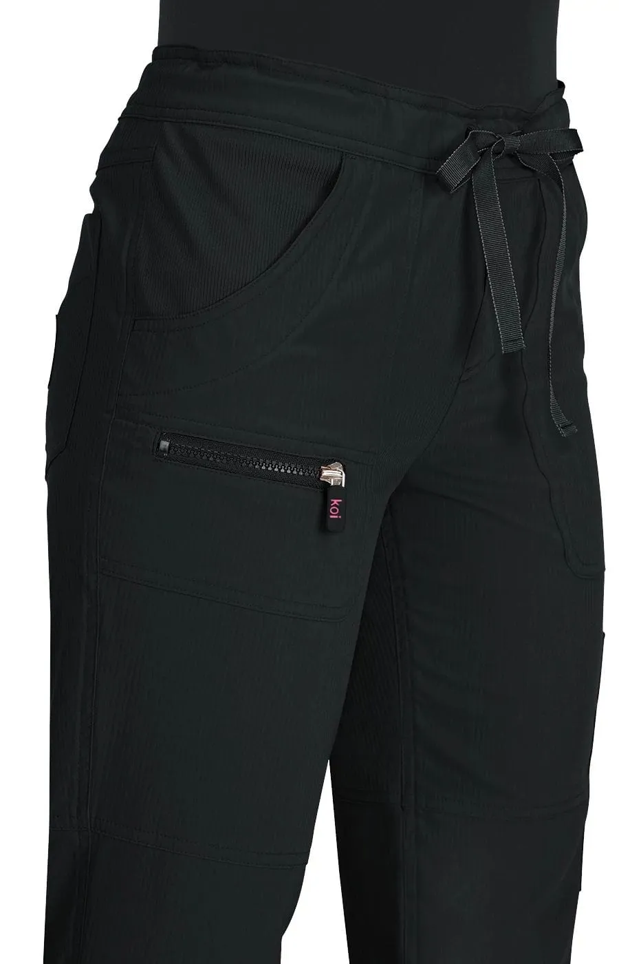 koi Lite Peace Women's 6-Pocket Stretch Scrub Pants