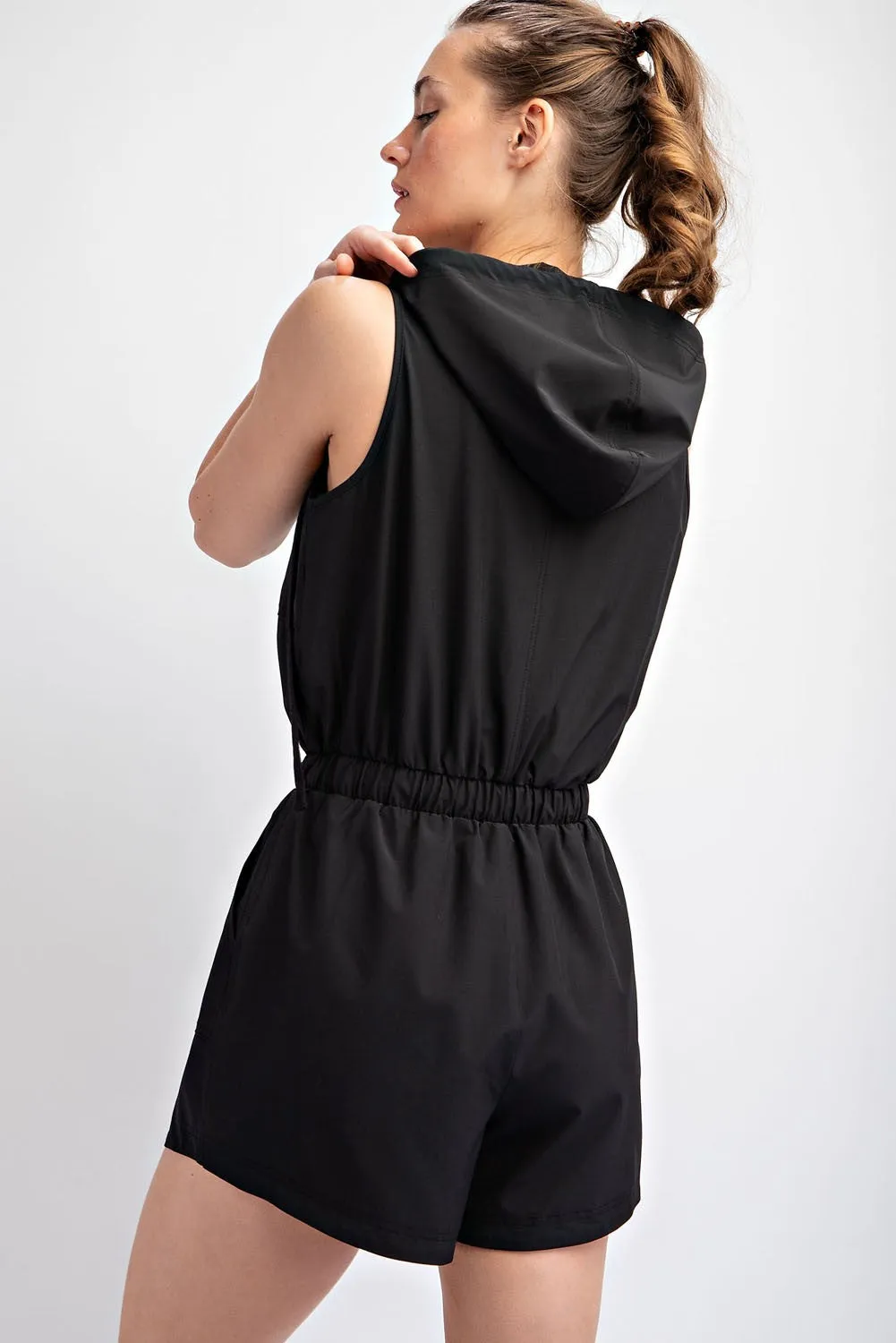 Lightweight Hoodie Romper