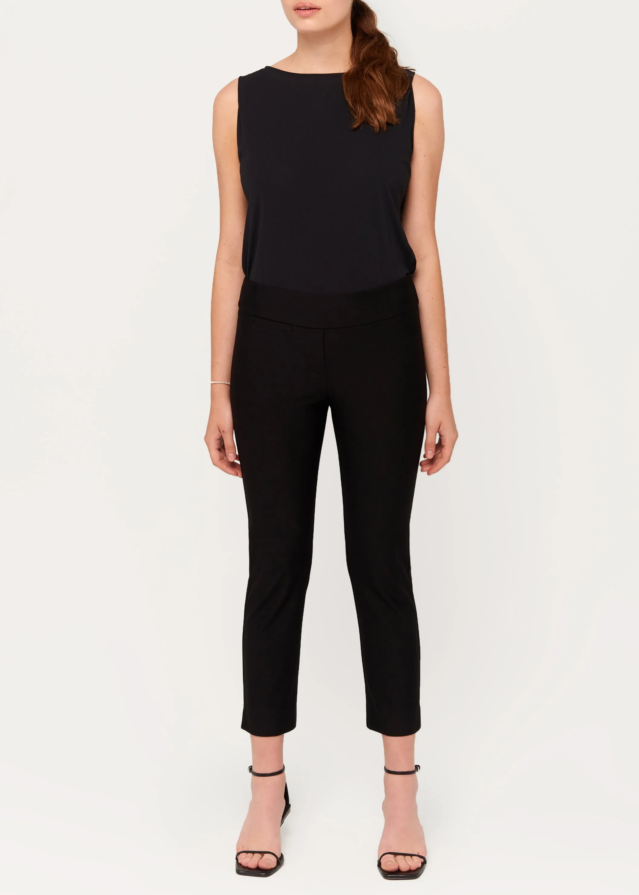 Marlie Ponte Pant - Black