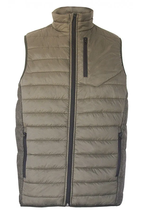 Men's Mossburn Green Insulated Vest XLarge