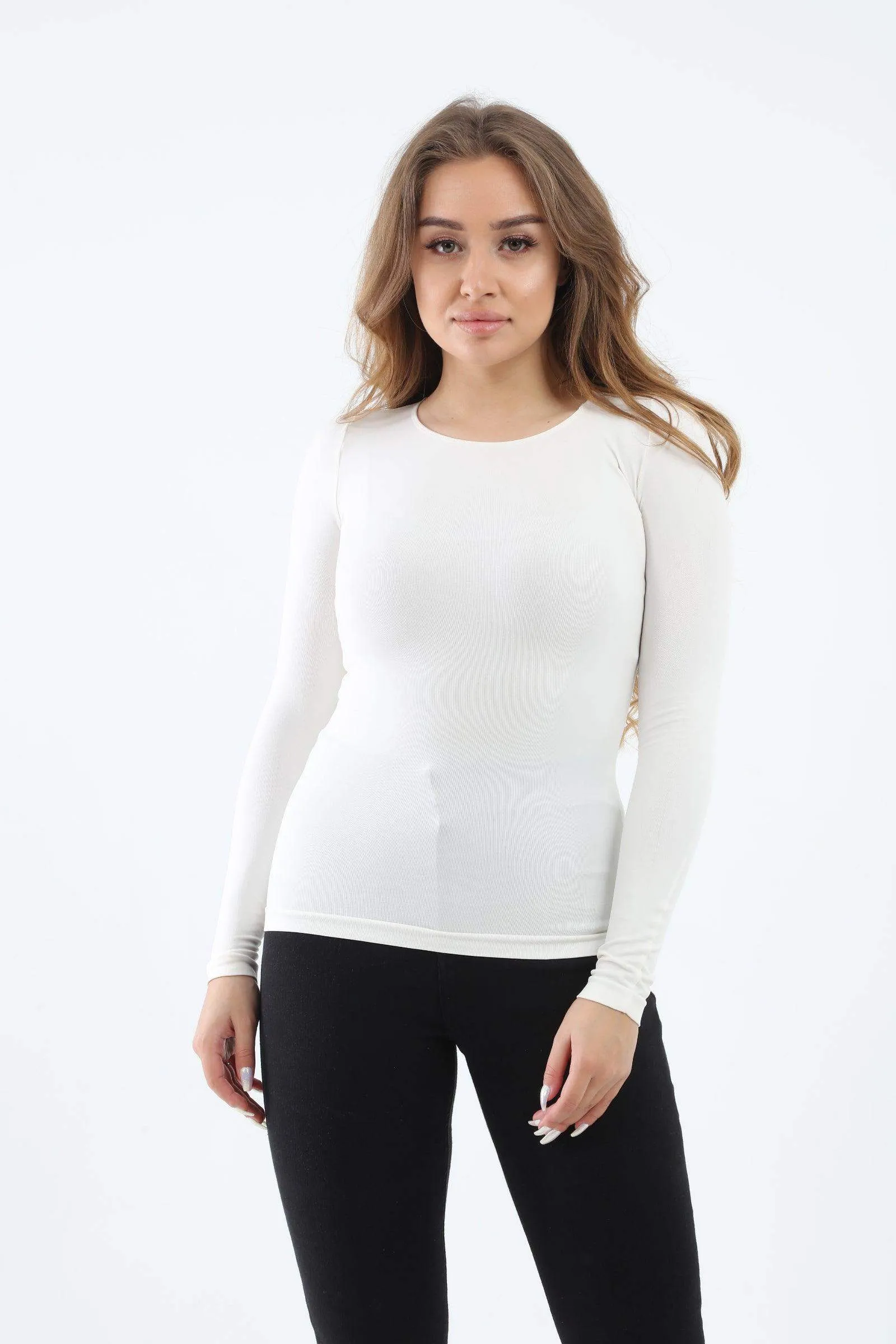 Microfiber Long Sleeves Top
