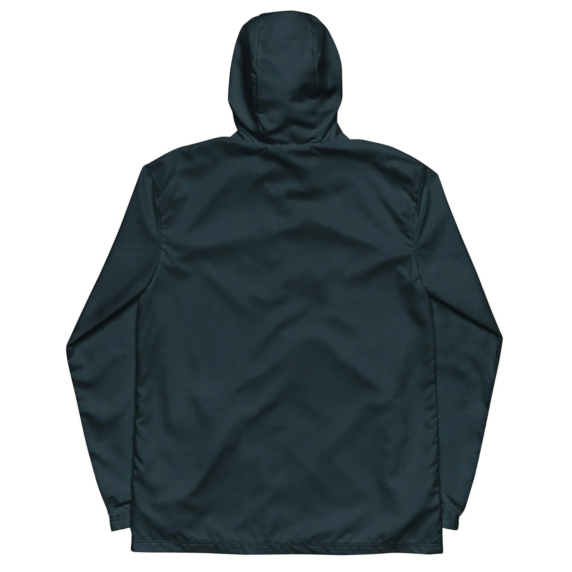 Midnight Blue Windbreaker With Trans Pride Inside