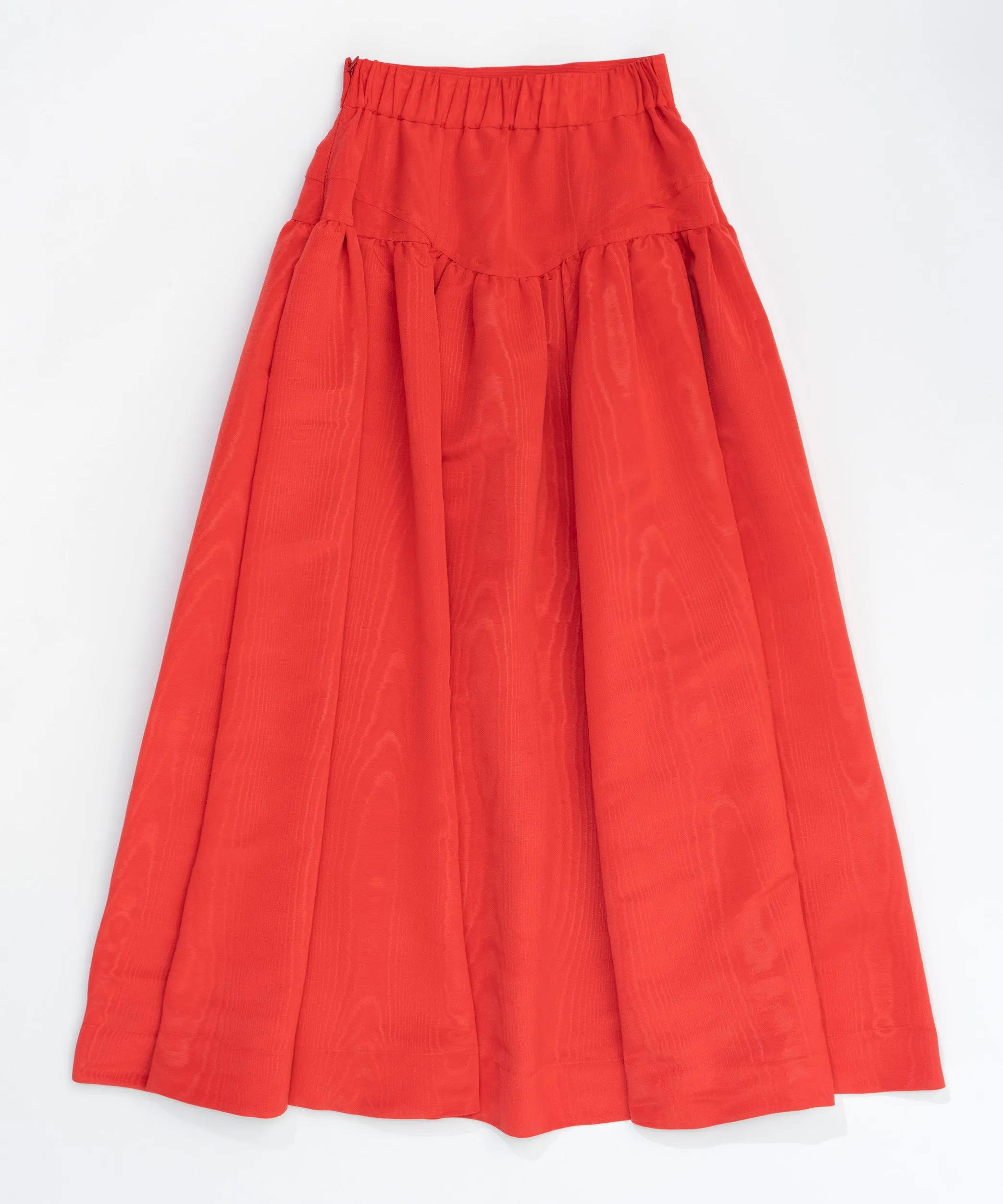 Moire Volume Skirt